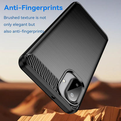 Capa para Samsung Galaxy A07 4G A075, Techsuit, Carbono, Preta