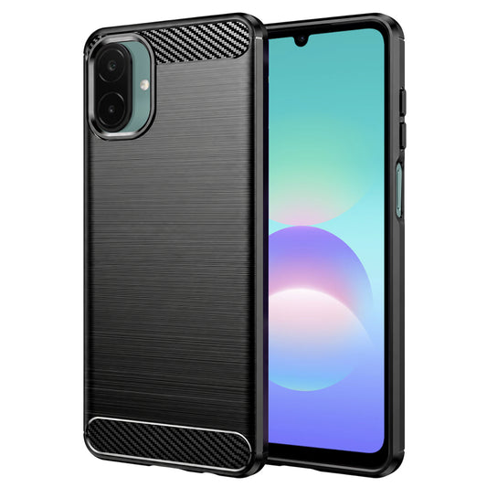 Capa para Samsung Galaxy A08 4G A085 / A07 5G A076, Techsuit, Carbono, Preta