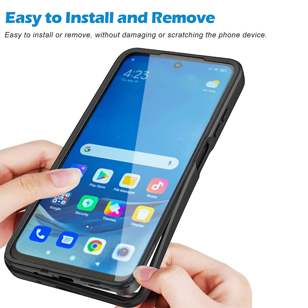 Capa para Samsung Galaxy A12 A125, Techsuit, ColorVerse 360, Preta