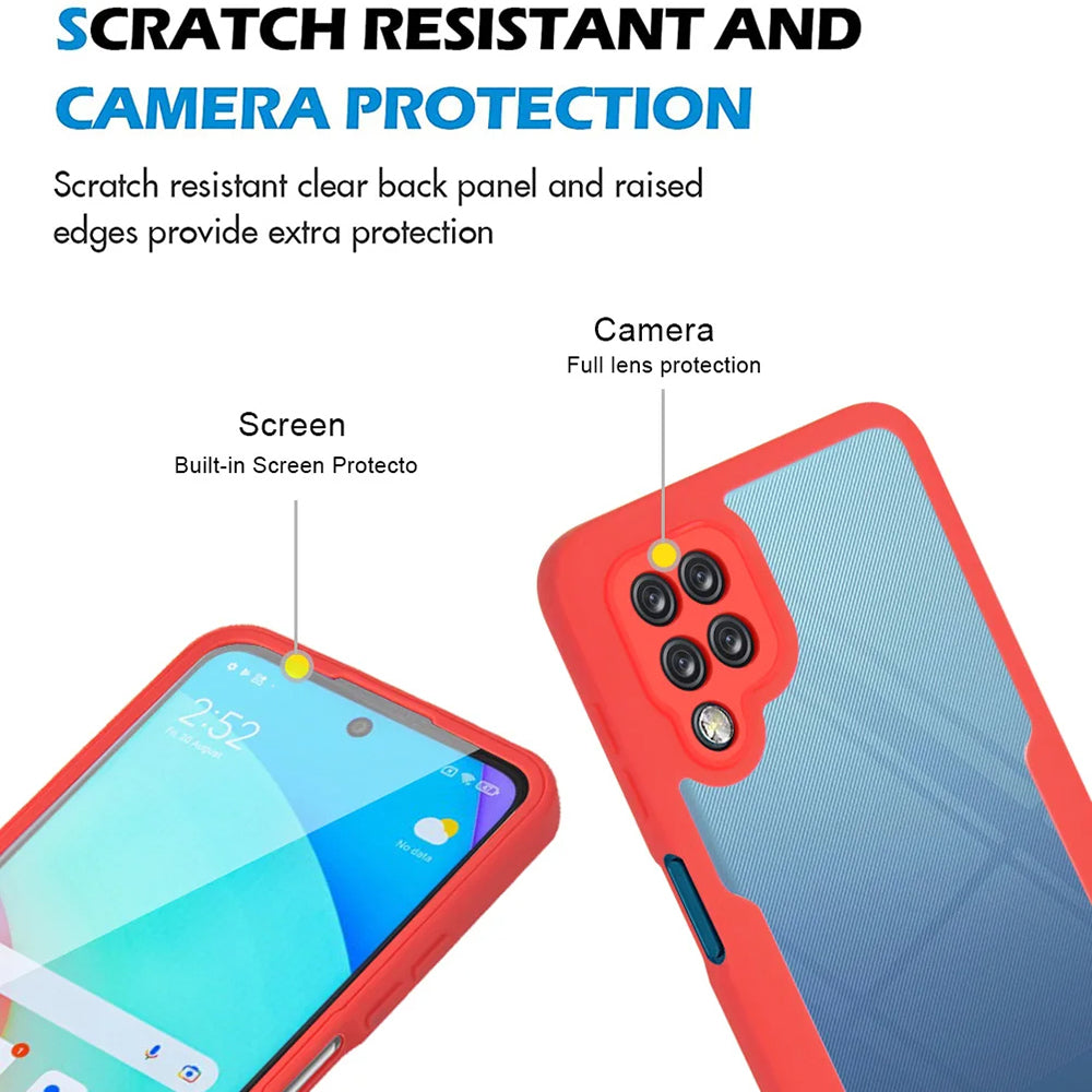 Capa para Samsung Galaxy A12 A125, Techsuit, ColorVerse 360, Preta