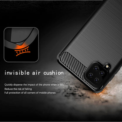 Capa para Samsung Galaxy A12 Nacho A127 / A12 A125, Techsuit, Carbono, Preta