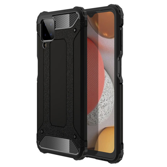 Capa para Samsung Galaxy A12 Nacho A127 / A12 A125, Techsuit, Hybrid Armor, Preta