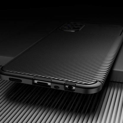 Case for Samsung Galaxy A13 A135, Techsuit, CarbonFiber, Black