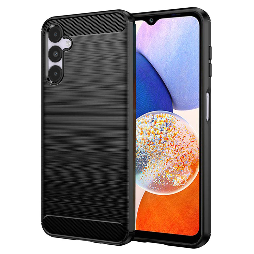 Capa para Samsung Galaxy A14 A145 / A14 5G A146, Techsuit, Carbono, Preta