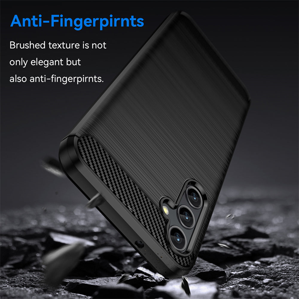 Capa para Samsung Galaxy A14 A145 / A14 5G A146, Techsuit, Carbono, Preta