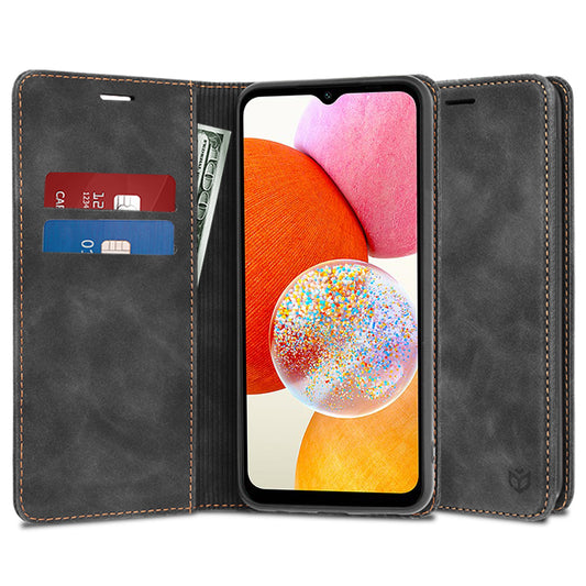 Case for Samsung Galaxy A14 A145 / A14 5G A146, Techsuit, Confy, Black