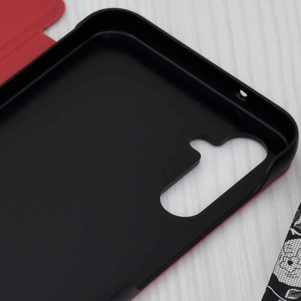 Capa para Samsung Galaxy A14 A145 / A14 5G A146, Techsuit, eFold, Vermelha