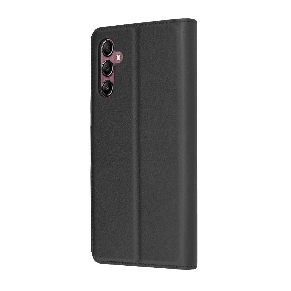 Capa para Samsung Galaxy A14 A145 / A14 5G A146, Techsuit, Leather Folio, Preta