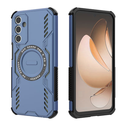 Capa MagSafe para Samsung Galaxy A15 5G A156 / A15 A155, Techsuit, ArmorMag, Azul