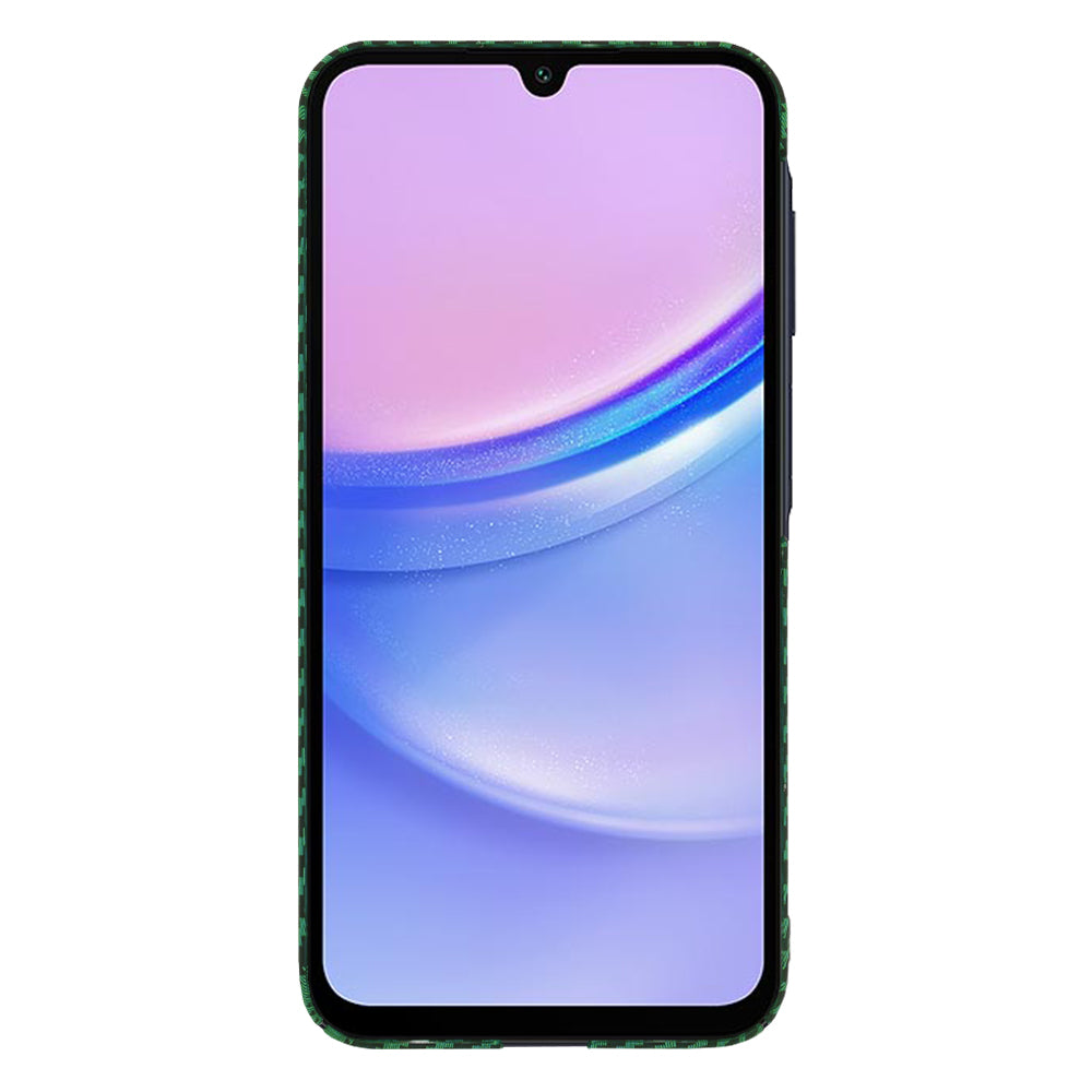 Capa para Samsung Galaxy A15 5G A156 / A15 A155, Techsuit, Carbonite FiberShell, Verde