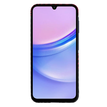 Capa para Samsung Galaxy A15 5G A156 / A15 A155, Techsuit, Carbonite FiberShell, Preto Vermelho