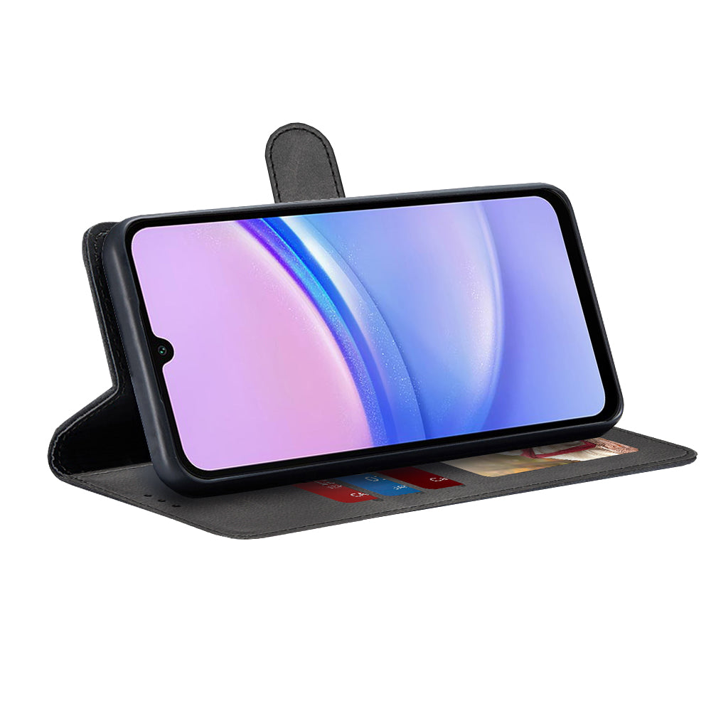 Capa para Samsung Galaxy A15 5G A156 / A15 A155, Techsuit, Diary Book, Preta