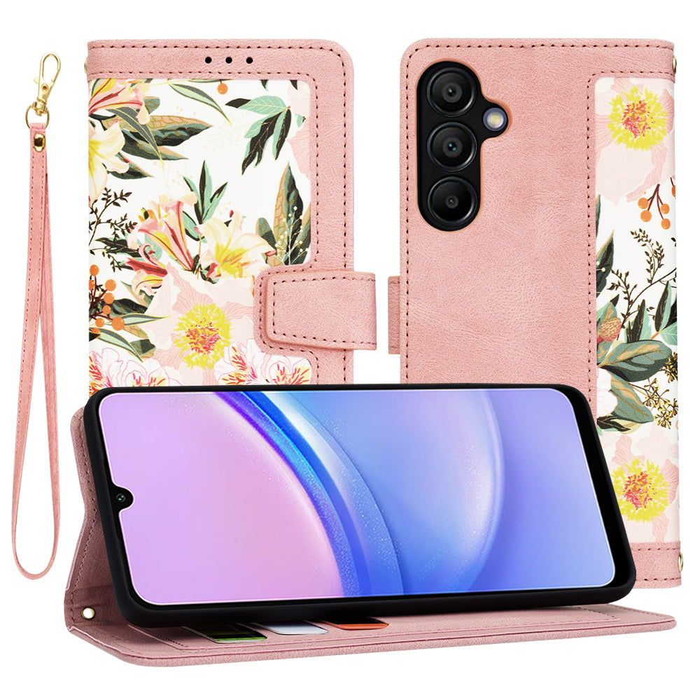 Capa para Samsung Galaxy A15 5G A156 / A15 A155, Techsuit, FlipCraft, Rosa