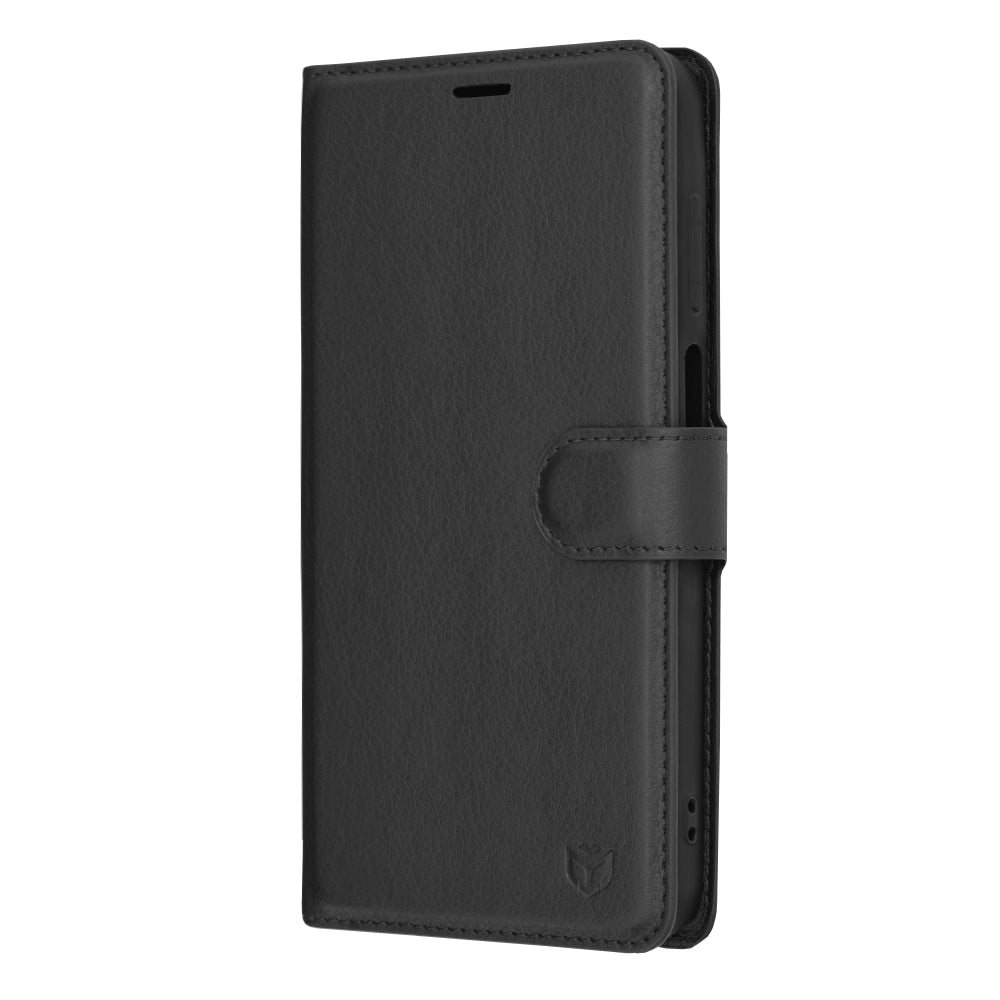 Capa para Samsung Galaxy A15 5G A156 / A15 A155, Techsuit, Leather Folio, Preta