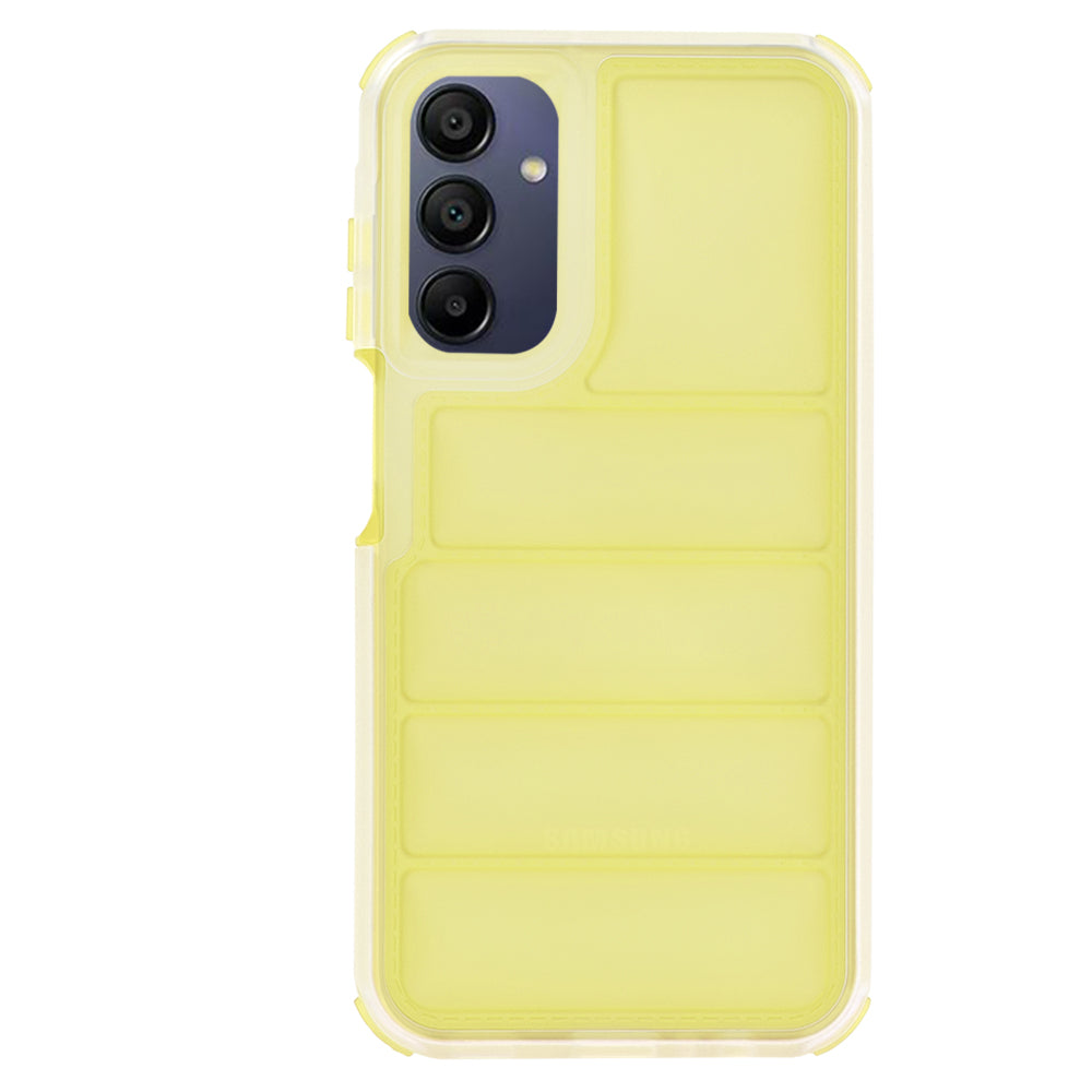 Capa para Samsung Galaxy A15 5G A156 / A15 A155, Techsuit, Wave Shield, Amarela
