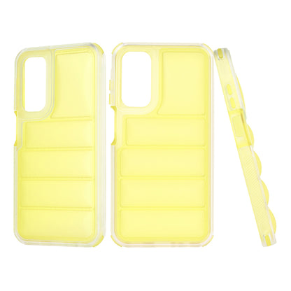 Capa para Samsung Galaxy A15 5G A156 / A15 A155, Techsuit, Wave Shield, Amarela