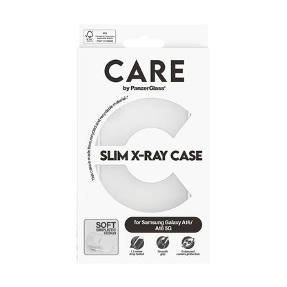 Capa para Samsung Galaxy A16 4G A165, PanzerGlass, Care Fashionable, Transparente