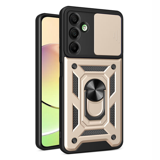 Capa para Samsung Galaxy A16 5G A166 / A16 4G A165, Techsuit, CamShield, Dourada