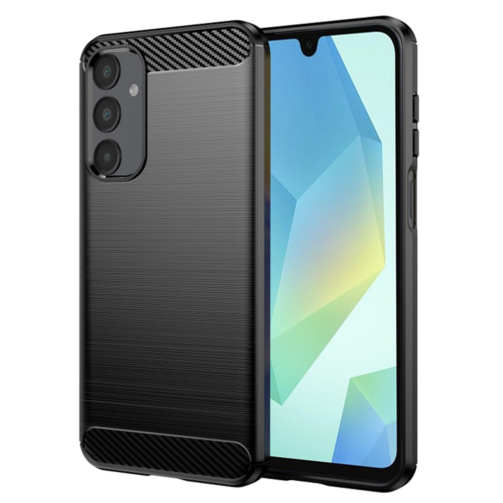 Capa para Samsung Galaxy A16 5G A166 / A16 4G A165, Techsuit, Carbono, Preta
