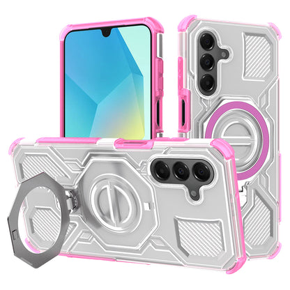 Capa para Samsung Galaxy A16 5G A166 / A16 4G A165, Techsuit, Carbon Shield Pro, Rosa