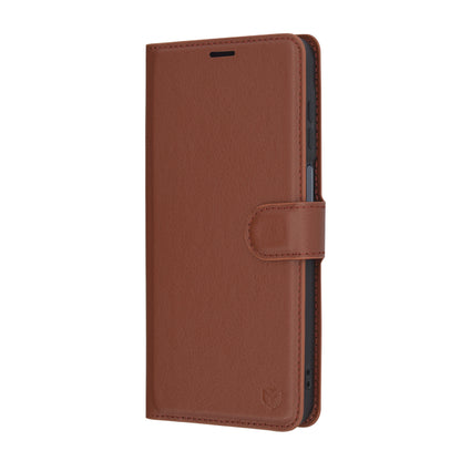 Capa para Samsung Galaxy A16 5G A166 / A16 4G A165, Techsuit, Leather Folio, Castanha