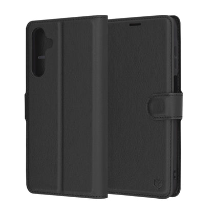 Capa para Samsung Galaxy A16 5G A166 / A16 4G A165, Techsuit, Leather Folio, Preta