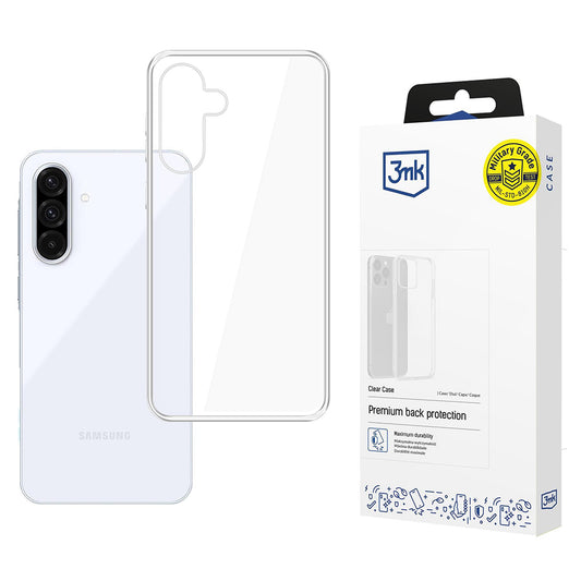 Capa para Samsung Galaxy A17 4G / A17 5G, 3MK, Clear, Transparente