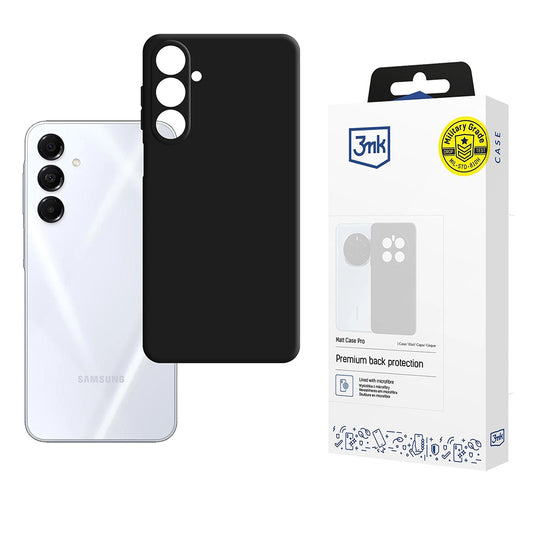 Case for Samsung Galaxy A17 4G / A17 5G, 3MK, Pro, Matte Black