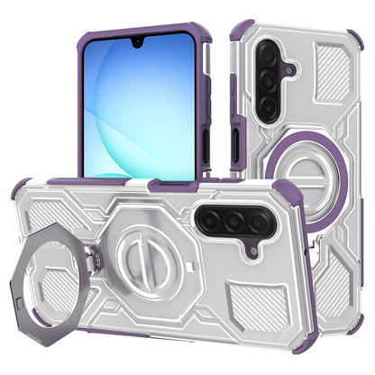 Capa para Samsung Galaxy A17 4G / A17 5G, Techsuit, Carbon Shield Pro, Roxo