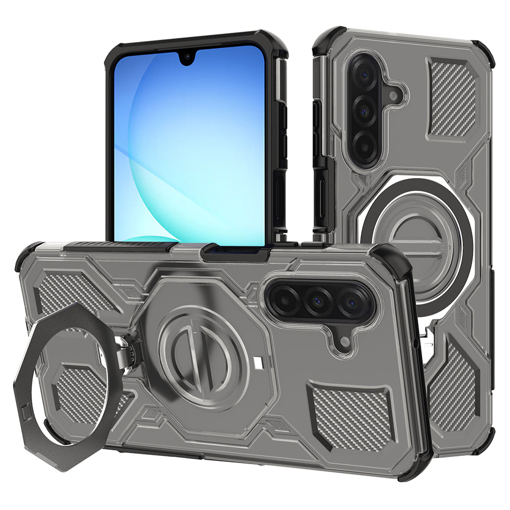 Capa para Samsung Galaxy A17 4G / A17 5G, Techsuit, Carbon Shield Pro, Preto Claro