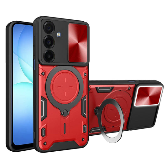 Capa para Samsung Galaxy A17 5G, Techsuit, CamGuard Pro, Vermelha
