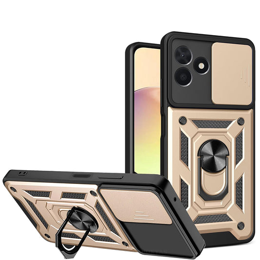 Capa para Samsung Galaxy A17 5G, Techsuit, CamShield, Dourada