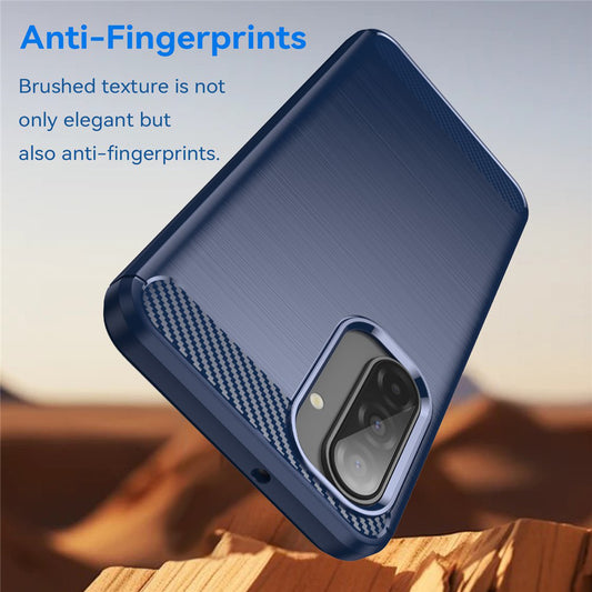 Capa para Samsung Galaxy A17 5G, Techsuit, Carbono, Azul
