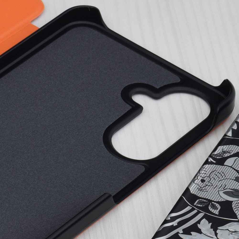 Capa para Samsung Galaxy A17 5G, Techsuit, eFold, Laranja