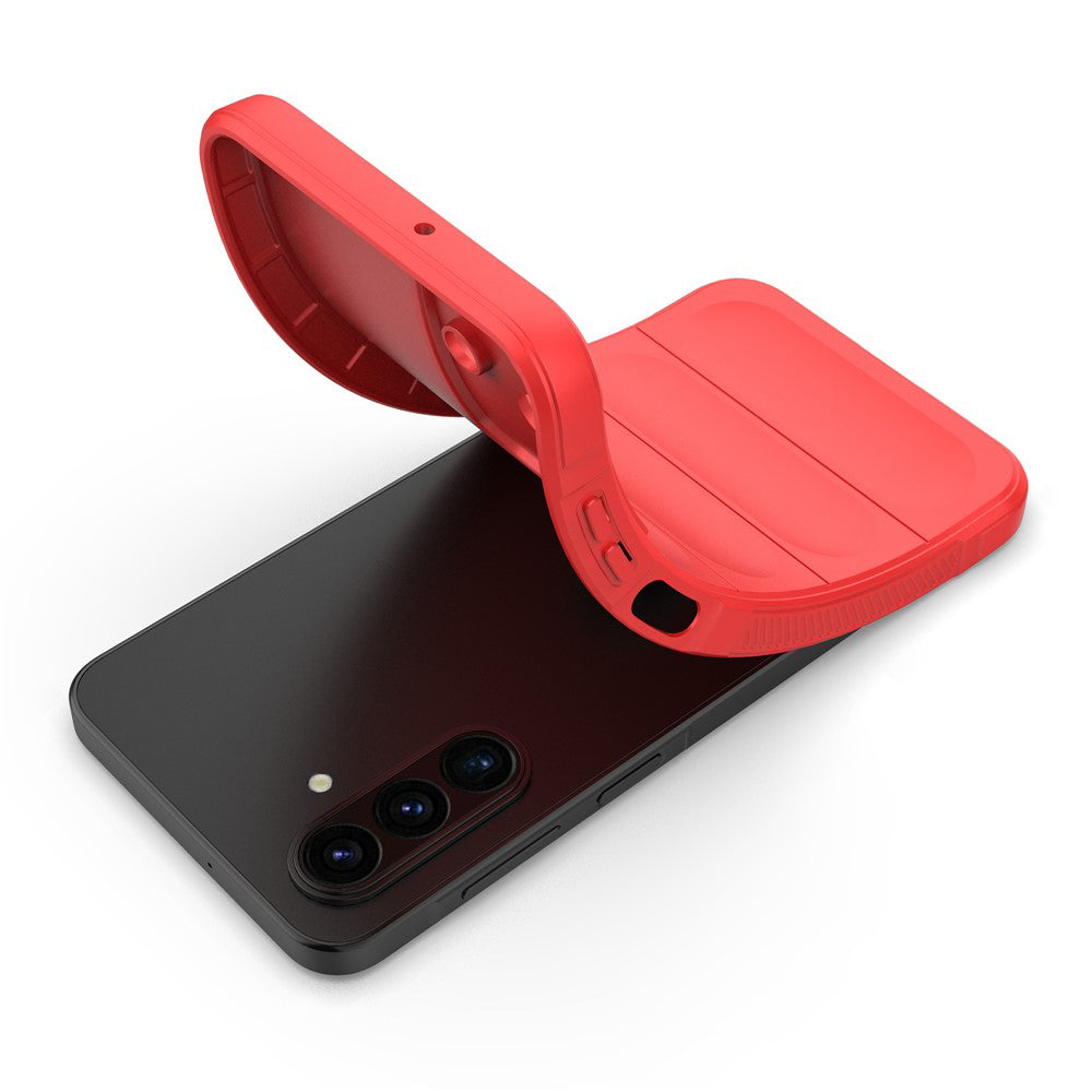 Capa para Samsung Galaxy A17 5G, Techsuit, Magic Shield, Vermelha
