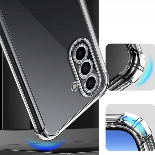 Capa para Samsung Galaxy A17 5G, Techsuit, Shockproof Clear, Transparente
