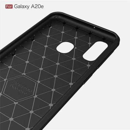 Capa para Samsung Galaxy A20e A202, Techsuit, Carbono, Preta
