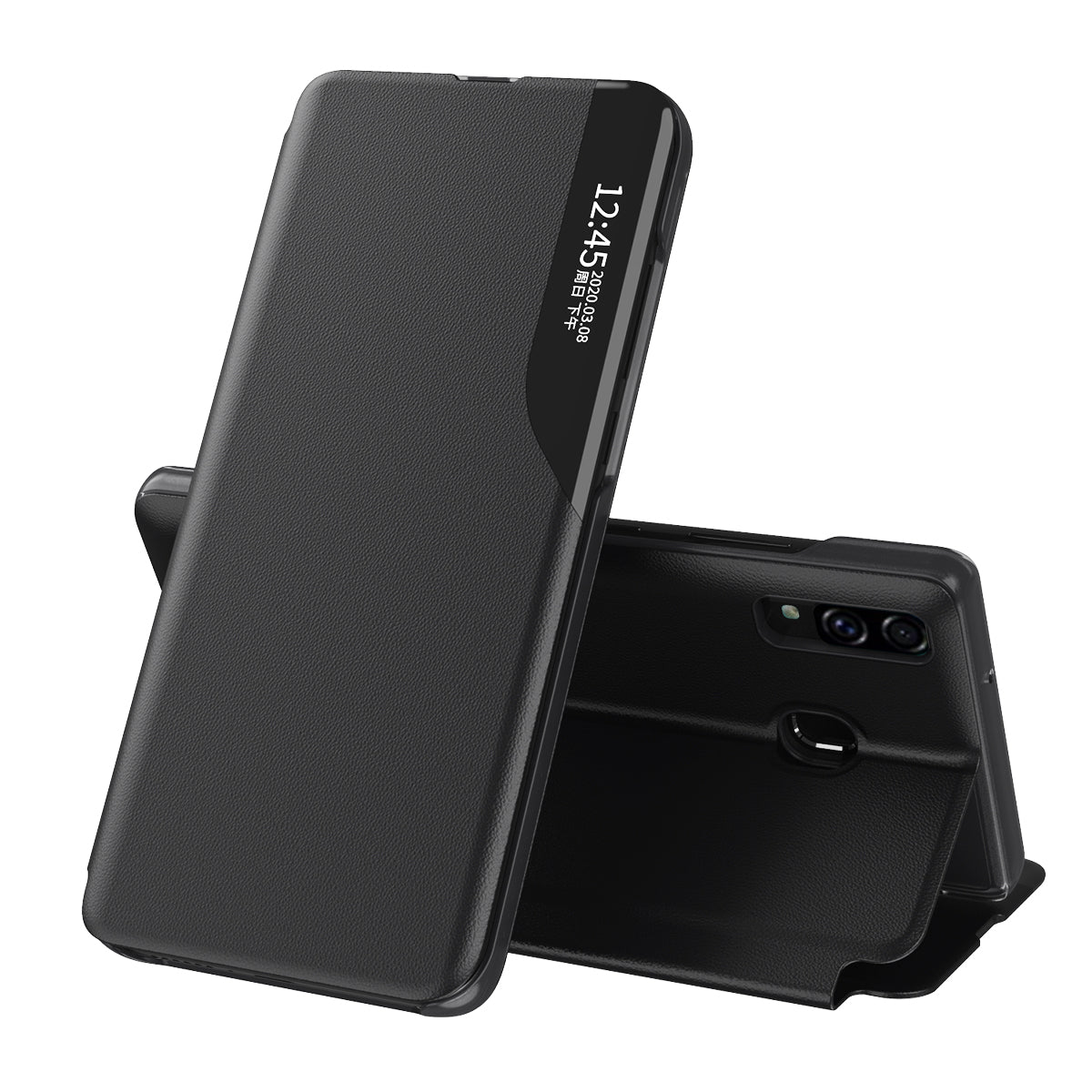 Capa para Samsung Galaxy A20e A202, Techsuit, eFold, Preta