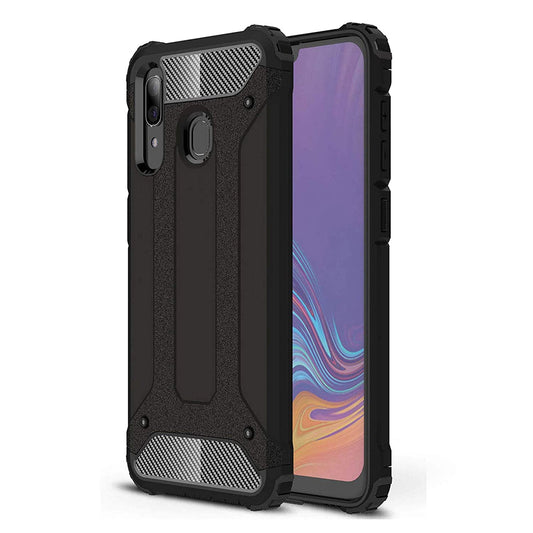 Capa para Samsung Galaxy A20e A202, Techsuit, Hybrid Armor, Preta