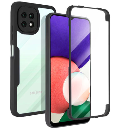 Capa para Samsung Galaxy A22 5G A226, Techsuit, ColorVerse 360, Preta