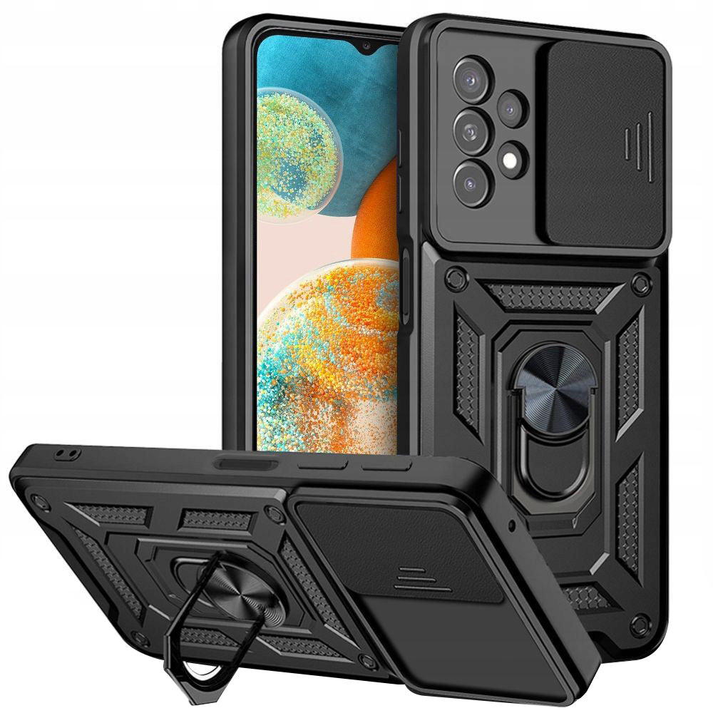 Capa para Samsung Galaxy A23 5G A236 / A23 A235, Techsuit, CamShield, Preta