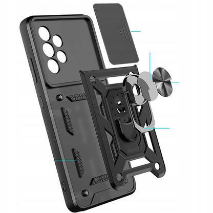 Capa para Samsung Galaxy A23 5G A236 / A23 A235, Techsuit, CamShield, Preta