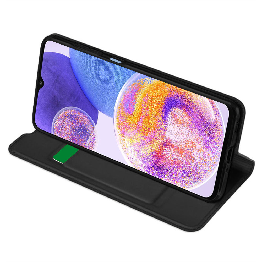 Capa para Samsung Galaxy A23 5G A236 / A23 A235, Techsuit, Magskin Book, Preta