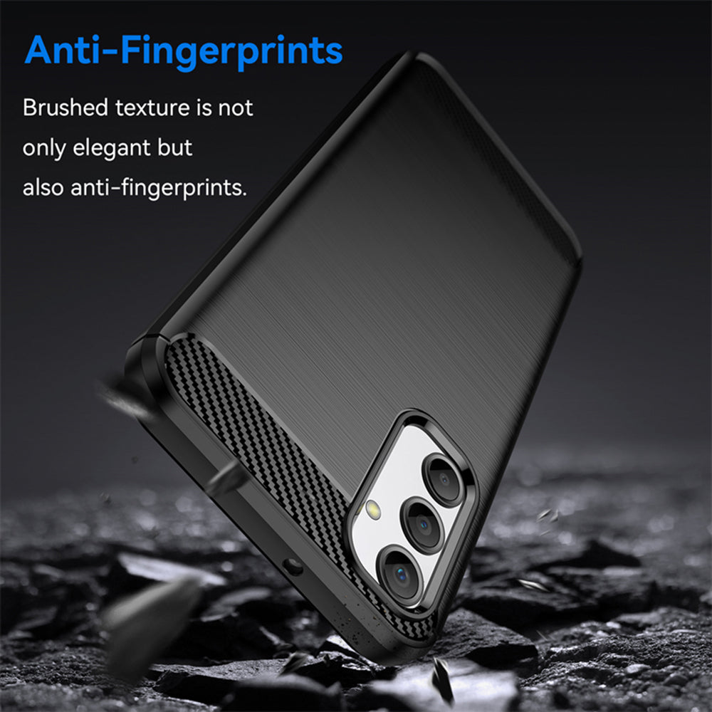 Capa para Samsung Galaxy A24 4G A245, Techsuit, Carbono, Preta