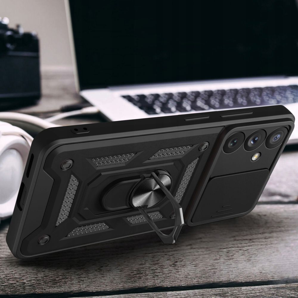 Capa para Samsung Galaxy A25 A256, Techsuit, CamShield, Preta