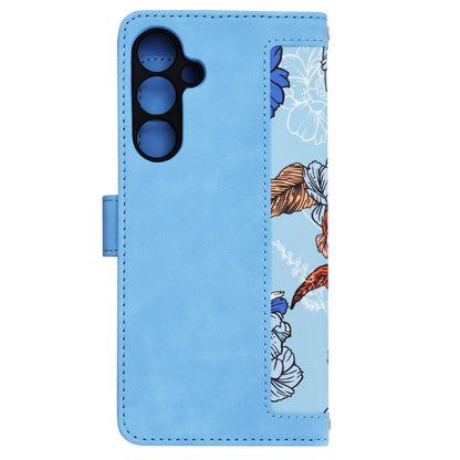 Capa para Samsung Galaxy A25 A256, Techsuit, FlipCraft, Azul