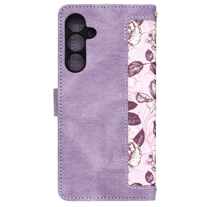 Capa para Samsung Galaxy A25 A256, Techsuit, FlipCraft, Roxa