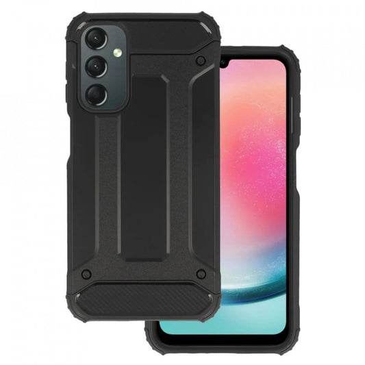 Capa para Samsung Galaxy A25 A256, Techsuit, Hybrid Armor, Preta
