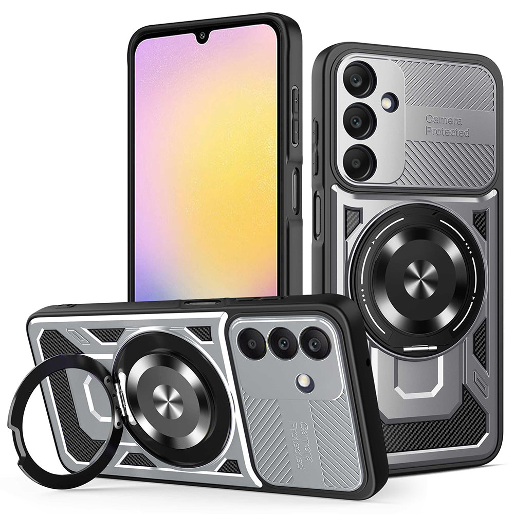 Capa para Samsung Galaxy A25 A256, Techsuit, RuggedCam, Cinzento