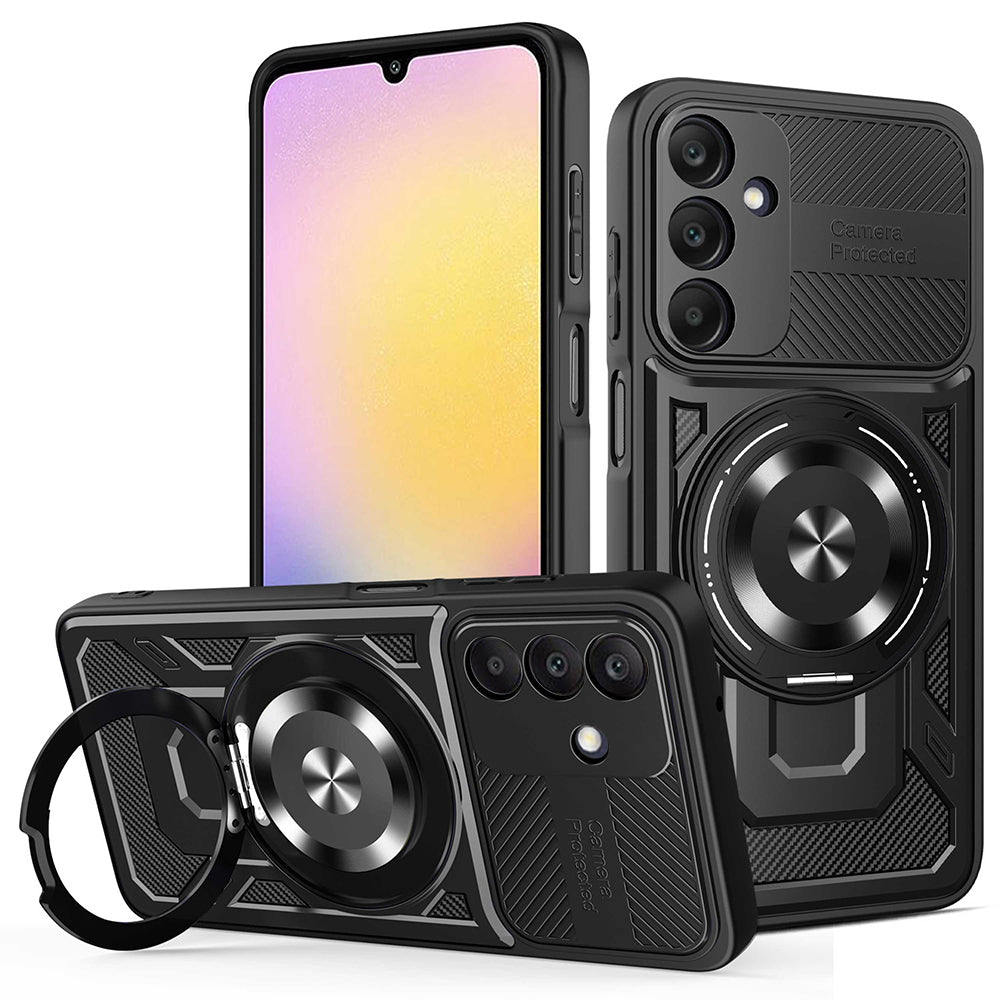 Capa para Samsung Galaxy A25 A256, Techsuit, RuggedCam, Preta